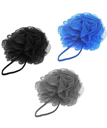 Soap sponge Kosmetex mesh shower sponge bath sponge for soaping peeling sponge set of 3 men