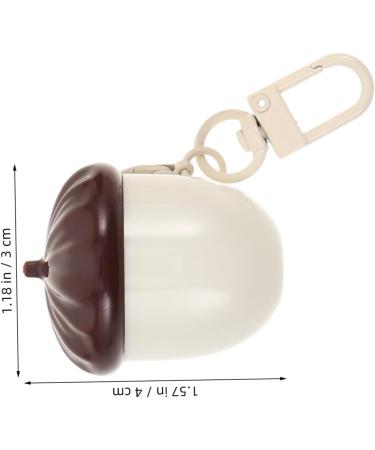  BIUDECO 2 Pieces Lip Balm for Girls Moisturizing Nourishing Chestnut Shaped Balm Oily Compact Portable for Sensitive Skin Outdoor Use - Buy Online on GoSupps.com
