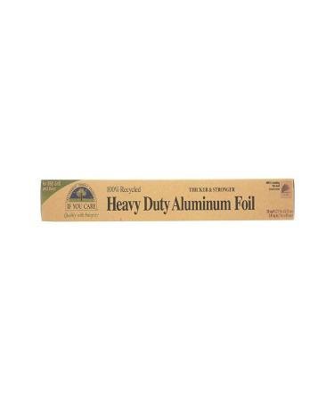 If You Care Heavy Duty Aluminium Foil Roll - 30 Sq Ft, 1 Oz | Eco-Friendly Kitchen Essential - Buy Online on GoSupps.com