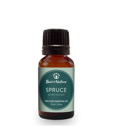 Best of Nature 100% Pure Spruce Essential Oil (0.5 oz)