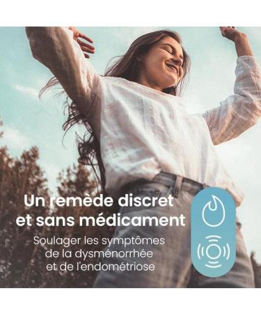 Tenscare Ova Therma Belt - Portable Heating Pillows for Menstrual Relief & Endometriosis | 3 Heating & Massage Modes - Buy Online on GoSupps.com