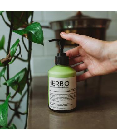 Herbo Hemp Body Lotion with Coconut Oil - Organic Moisturizer for All Skin Types | Cruelty-Free & Paraben-Free Body Cream - 7 oz - Buy Online on GoSupps.com