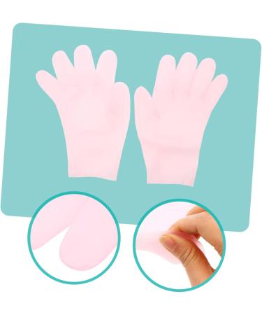 PLAFOPE 1 Pair Moisturizing Gloves Hands Care Cracked Hand Gloves Hand Moisturizer Exfoliating Hand Masks Hands Beauty Masks Moisture Gel Gloves Overnight Gloves for Dry Hands - Sebs 21.5X11.5cm - Buy Online on GoSupps.com