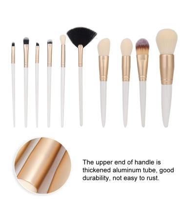 Buy Set of 10 Multifunctional Cosmetic Makeup Brushes - Perfect Eyeshadow & Makeup Brushes for All Skin Types | International Shipping Available - Buy Online on GoSupps.com