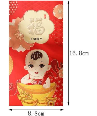 Aliaga 2022 Year of the New Year Spring Festival Hongbao Chinese Red Envelope Lucky Money Pockets C - Buy Online on GoSupps.com