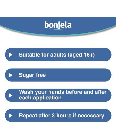 Bonjela Antiseptic Pain-Relieving Gel for Mouth Ulcer Treatment Cold Sores Dentures and Mouth Inflammation 15g x2 (Pack of 2) 15.00 g (Pack of 2) - Buy Online on GoSupps.com