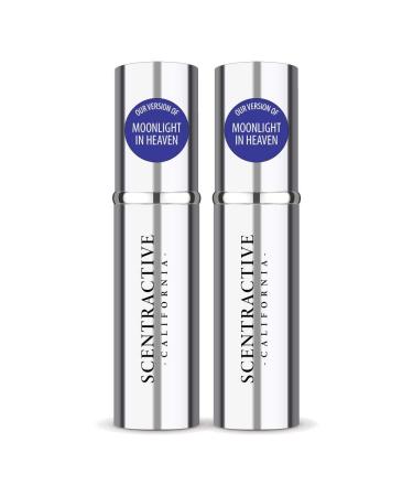 CA Perfume Impression of Moonlight In Heaven For Women & Men Replica Version Fragrance Dupes Concentrated Long Lasting Eau de Parfum Spray Refillable Atomizer Bottle 0.17 Fl Oz/5ml-X2 BY KLN MOONLIGHT IN HEAVEN IMPRESSION 0.34 Fl Oz (Pack of 1)