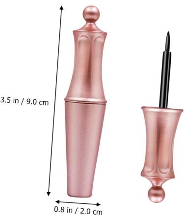 FRCOLOR 4Pcs Liquid Eyeliner 3D Magnetic Eyeliner Clear Magnetic For Eyelashes e Only Black Makeup Golden Black - Buy Online on GoSupps.com