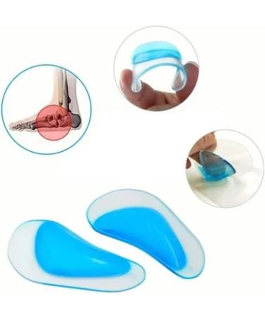 Silicone Feet Corrective Pads | Orthotic Arch Support for Flat Foot & High Heels | Comfortable Cushion Size L - Shop Now - Buy Online on GoSupps.com