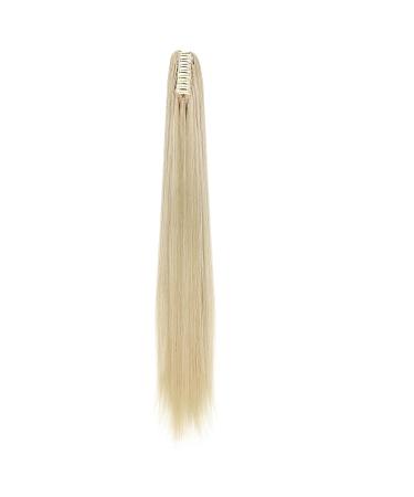 S-Noilite Voluminous Hair Extension - Smooth Ponytail Braid Hair Piece (66cm) - Golden Mix & Bleach Blonde - Shop Now for International Shipping! - Buy Online on GoSupps.com