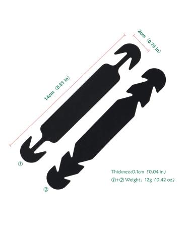 LOVMOV Silicone Anti-Slip Ear Hook Buckle Extension Straps - Reusable & Adjustable for Adults and Children (Black) - Buy Online on GoSupps.com
