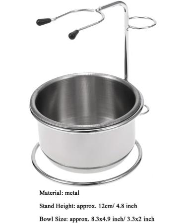 Buy Jojomis Shaving Soap Bowl & Brush Stand - Premium Straight Razor Essentials for an Exceptional Shave | International Shipping Available - Buy Online on GoSupps.com