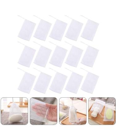 Zerodeko 100 Pcs Soap Bubble Net - Exfoliating Foam & Bar Soap Saver Pouch - Shower Mesh Bags for Cleansing - International Shipping Available - Buy Online on GoSupps.com