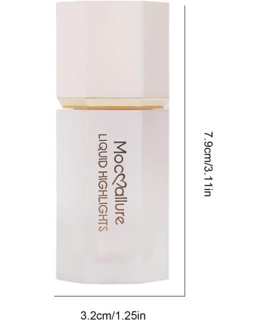 WOBBLO Liquid Highlighter - Smooth Highlight Face Shimmer Stick - Blendable Body Glitter Shimmer Highly Pigmented for Face Forehead 06 - Buy Online on GoSupps.com