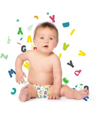 Hello Bello Diapers Size 2 - Alphabet Soup Design (Pack of 28) - Eco-Friendly & Affordable - Buy Online on GoSupps.com
