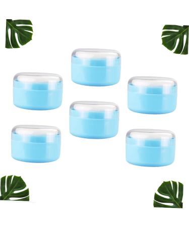Beavorty 6pcs Kids Travel Set with Makeup Containers and Portable Powder Sieve - Blue - Buy Online on GoSupps.com