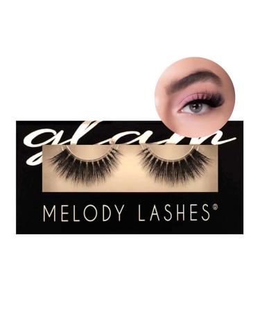 Melody lashes natural eyelashes ultra fluffy eyelashes natural look in premium quality cat eye lashes ideal for all eye shapes soft cotton strap Attitude