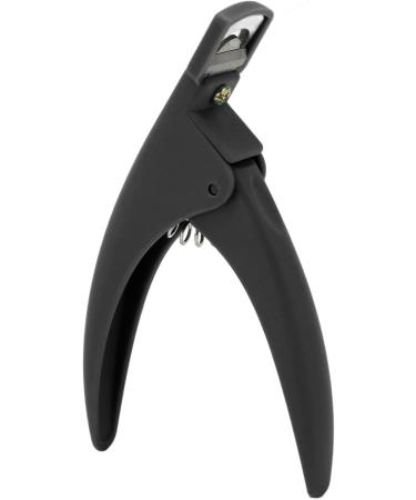 Nail Tip Cutter Nail Tip Trimmer Sturdy Stainless Steel Head DIY Plastic Handle Portable for Nail Salons for Home (Black) - Buy Online on GoSupps.com