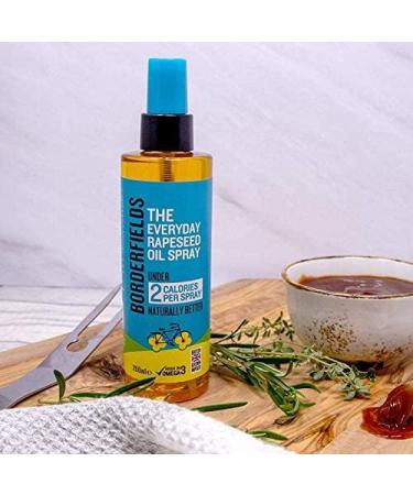 Borderfields Rapeseed Oil Spray 200ml - Convenient Everyday Cooking Spray - Buy Online on GoSupps.com