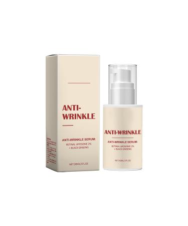 YOENBG Anti Wrinkle Eye Cream - Hydrating & Cooling Eye Serum for Dark Circles Puffy Eyes & Fine Lines - Retinal Liposome 2% + Black Ginseng Formula (1)