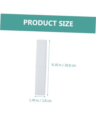 Gleavi 8 STK Travel Toothbrush Case Ventilated Holder for Outdoor Use | Portable Travel Container & Supplies | Mini Travel Items with Lids - Buy Online on GoSupps.com