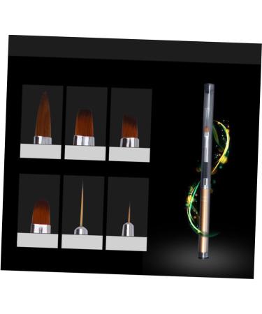 minkissy Set Nail Art Liner Brush Nail Stripping Brush Dotting Painting Pen Paint Pen Pull Pen Crystal Pen Red Stripe Stripers Nail Art Liner Pen medium Red - Buy Online on GoSupps.com