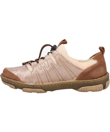 Tony Lama Women's Armida Lace Up Sneakers - Beige Brown | Size 8.5 - Buy Online on GoSupps.com