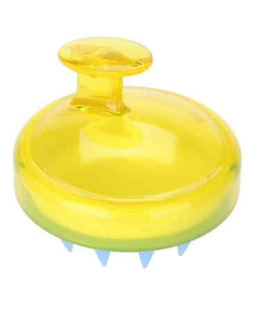 Shower Ridge Scalp Massage Brush | Silicone Head Massager for Hair Washing & Peeling | Yellow Care Device - Buy Online on GoSupps.com