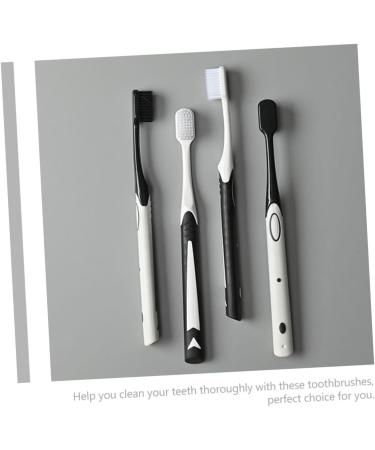 Soft Fur Toothbrush Set - 4 Pairs Travel-friendly Daily Toothbrushes | TPE Supplies for Optimal Oral Care - Buy Online on GoSupps.com