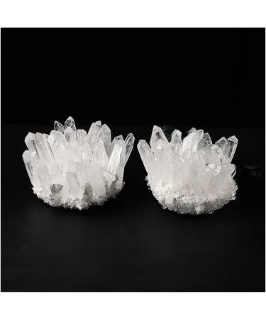 Natural Crystal Rough Stone Crafts Natural White Quartz Crystal Cluster of Original Specimens (Size : 300g) - Buy Online on GoSupps.com