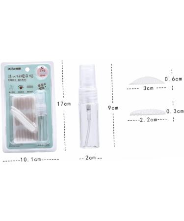 Mipcase 3 Packs Invisible Tape Eyelid Paste Sticker Women Double Eyelid Sticker Patch Eyeball Eyes Travel 9*2cmx3pcs As Shownx3pcs - Buy Online on GoSupps.com