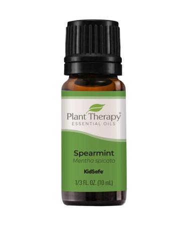Plant Therapy Spearmint Essential Oil 10 mL (1/3 oz) 100% Pure Undiluted Therapeutic Grade