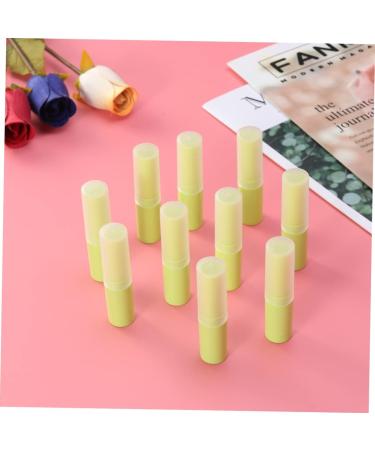 FOMIYES 10pcs Clear Lip Balm Tubes with Bamboo Caps - Refillable Containers for Lip Gloss and Balm - Buy Online on GoSupps.com