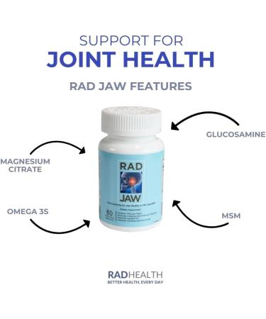 Rad ZZZ Rad Jaw Bundle Natural Rest Aid and TMJ Relief Supplement, Alleviate Jaw Pain, Reduce Teeth Grinding and Clenching, Developed by a Dentist, Made in The USA - Buy Online on GoSupps.com