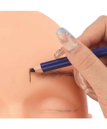 Beatifufu 1 Set Tattoos Positioning Pen Portable Eyebrow Pencils Blue Plastic Beauty Salon Pen Wood - Buy Online on GoSupps.com