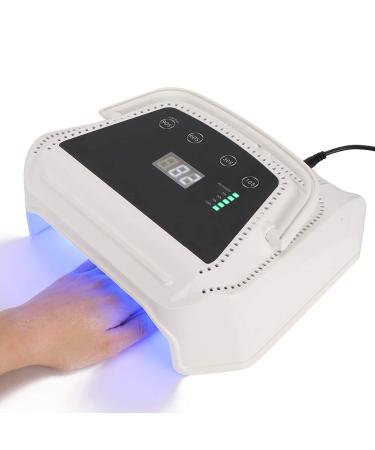 72W Rechargeable Nail Lamp - Professional Gel Polish Dryer with Digital Display for Home & Nail Studio (EU) - Buy Online on GoSupps.com