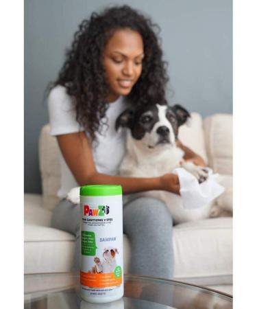 Protex PawZ SaniPaw and Odor Eliminating Paw Wipes (60 Wipes) - Keep Your Pet's Paws Clean and Fresh! - Buy Online on GoSupps.com