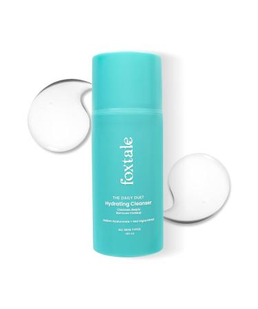 Gentle Hydrating Face Wash with Hyaluronic Acid Vitamin B5 | Deep Pore Cleansing | Dirt Control | Make-up Remover | Cleanser For Men & Women | All Skin Types | 100 ml