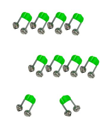 Kaiaiwluo Angel Klingel 10 pcs fishing alarm angel bell bite indicator fishing bell fishing alarm fishing bells fishing accessories set for fishing enthusiasts