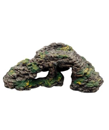 Ctpeng Aquarium Cave Landscape Decoration Betta Buntbarsch hiding place repeptology slate scape step ornament for aquarium & terrariums 23cm x 10.5cm x 7.2cm rocks - Buy Online on GoSupps.com