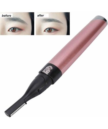 Kikumi Electric Eyebrow Trimmer WATERPROVEN PENE Shape Flexible Shaving Face Hair Remover for Use Home Travel Use Pink - Buy Online on GoSupps.com