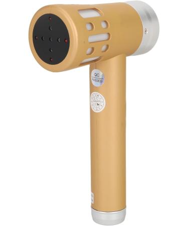 Buy Electrical Massage Hammer with 650nm Red Massage Lighting - Handheld Gold Body Massager for Fatigue Relief - Buy Online on GoSupps.com
