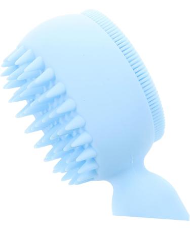 Didiseaon Silicone Face Brush Silicone Brush for Face Facial Scrub Brush Facial Exfoliator Brush Silicone Face Scrub Exfoliating Facial Brush Cleanser Silica Gel Double Sided 3d 11x5cm Sky-blue - Buy Online on GoSupps.com