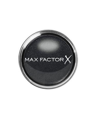 Max Factor Wild Shadow Pot Ferocious Black 10-Black Powder Lid shadow with shimmering finish-for intensive effects and the perfect eye look 10 Ferocious Black