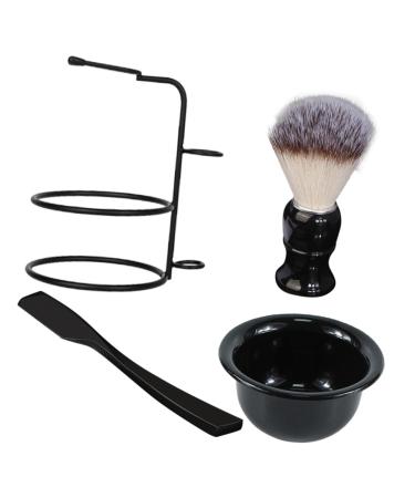 Beavorty 1 Set Men's Manual Shaving Set Shave Styling Tool Facial Cleansing Brush Cleaning Brush Braces Kit Beard Razor for Men Household Shaving Brush Men Shaving Kit Desktop Supplies Man