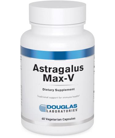 Douglas Laboratories Astragalus Max-V Supplement | Supplement to Support The Immune, Cardiovascular, Renal, and Hepatic Systems* | 60 Capsules Standard Packaging