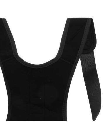 Posture Corrector - Neoprene Adult Magnetic Back Shoulder Belt for Kyphosis & Lumbar Support | Strength Training Aid - Buy Online on GoSupps.com