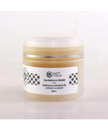MCT natural Marigold Ointment 50 ml Natural Cosmetics for Dry Skin Moisturising Day Care Body Lotion Balm - Buy Online on GoSupps.com
