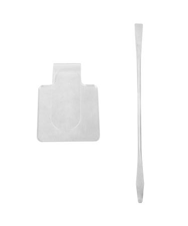 Beaupretty 2-in-1 Makeup Palette & Mixing Set - Foundation Mixer Nail Art Gadget Acrylic Spatula for Perfect Cosmetic Blends - Buy Online on GoSupps.com