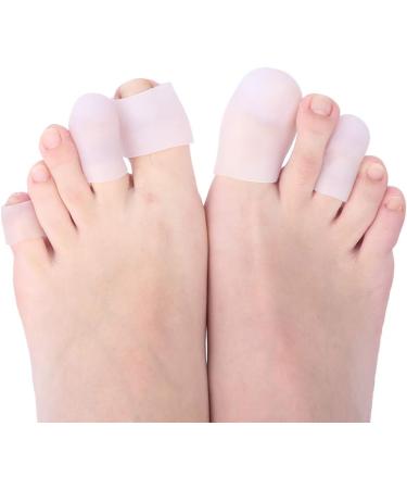 Gel Toe Protector Caps - 20-pc Silicone Toe Guards for Corns, Blisters, and Grinding Feet - Buy Online on GoSupps.com
